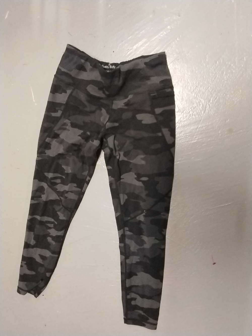 Sweaty Betty Camo Leggings - Black & Gray